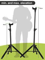 Boston GS-350 semi-opvouwbare driepoot gitaarstandaard, Muziek en Instrumenten, Standaards, Gitaar, Instrumentstandaard, ., Nieuw