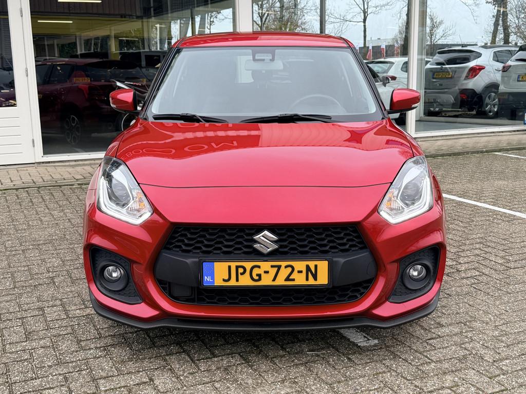 Suzuki Swift 1.4 Sport Smart Hybrid | LED | Adapt. Cruise |, Auto's, Voorwielaandrijving, Gebruikt, 995 kg, Leder en Stof