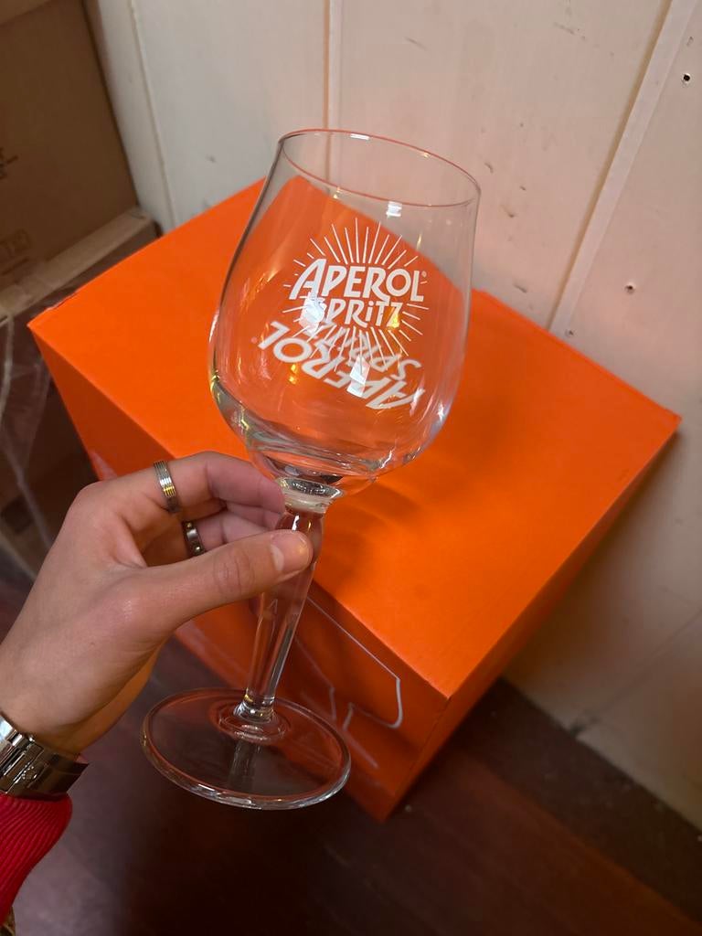 Aperol Spritz glas, Ophalen, Nieuw, Meerkleurig, Glas
