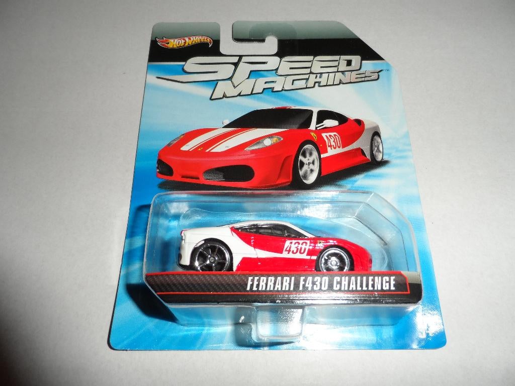 Hot Wheels Speed Machines - Ferrari F430 Challenge - 1:64, Ophalen of Verzenden, Nieuw, Auto