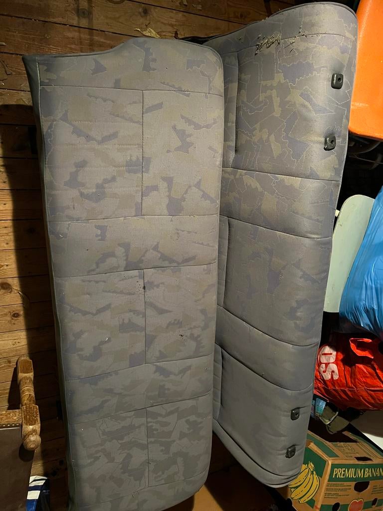 Dubbele cabine achterbank compleet met gordels, Ophalen, Gebruikt