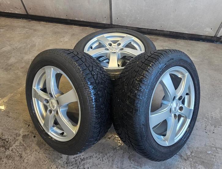 Velgen met winterbanden VW GOLF, Auto-onderdelen, Banden en Velgen, Banden en Velgen, Winterbanden, 16 inch, 205 mm, Personenwagen