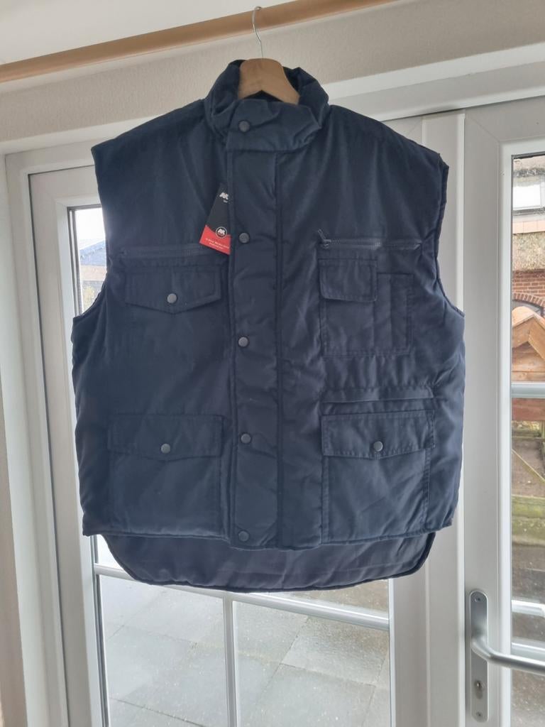 Partijhandel: Bodywarmers - 7x L, 1x XL, werkjas / overalls, Kleding | Heren, Bodywarmers, Nieuw, Maat 52/54 (L), Blauw, Ophalen of Verzenden