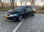 Volkswagen Golf 1.4 TSI 103KW Variant DSG 2015 Zwart, Auto's, Volkswagen, 4 cilinders, Leder en Stof, Zwart, Origineel Nederlands