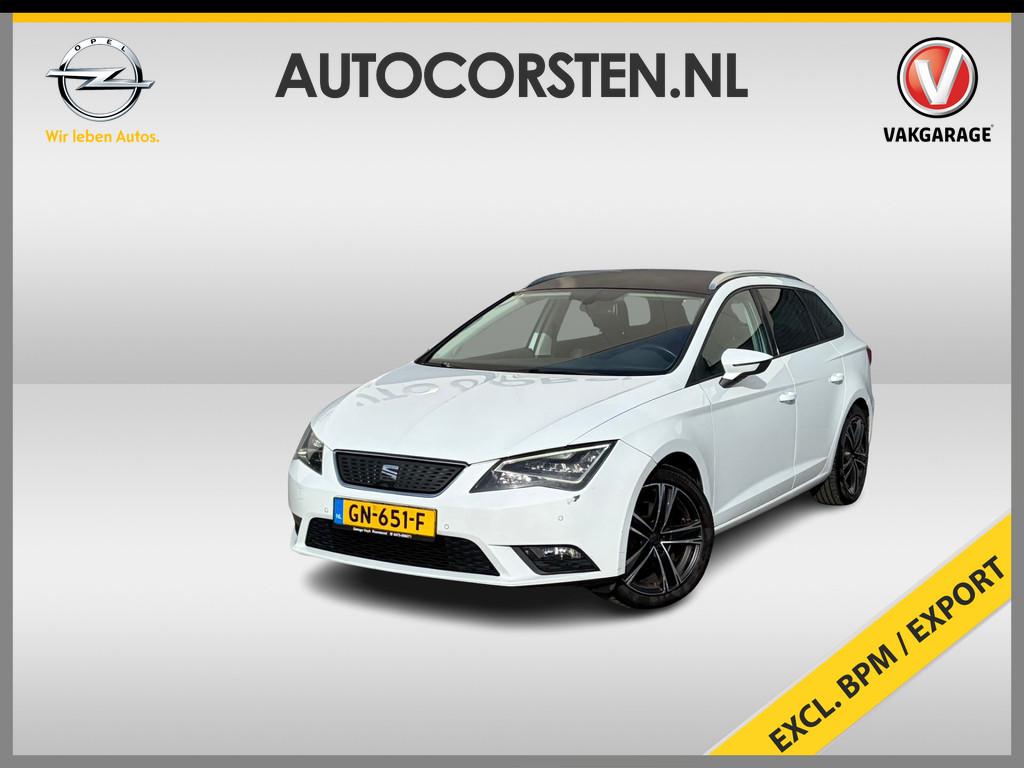 SEAT Leon ST 1.0TSI 116PK Navi Ecc Trekhaak Camera Cruise Co, Leon, Origineel Nederlands, Handgeschakeld, Onderhoudsboekje