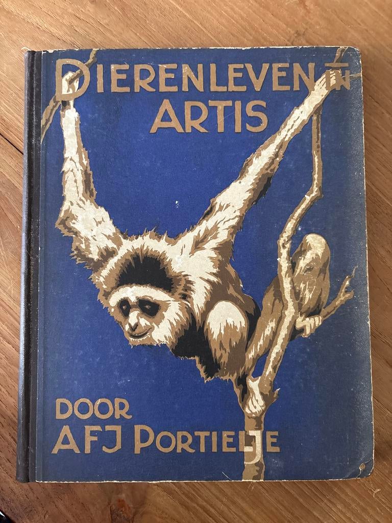 Dierenleven in Artis - A.F.J. Portielje, Ophalen of Verzenden, Gelezen, Natuur algemeen