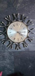 Vintage Vedette Wandklok met Hoefijzer Design, Ophalen of Verzenden