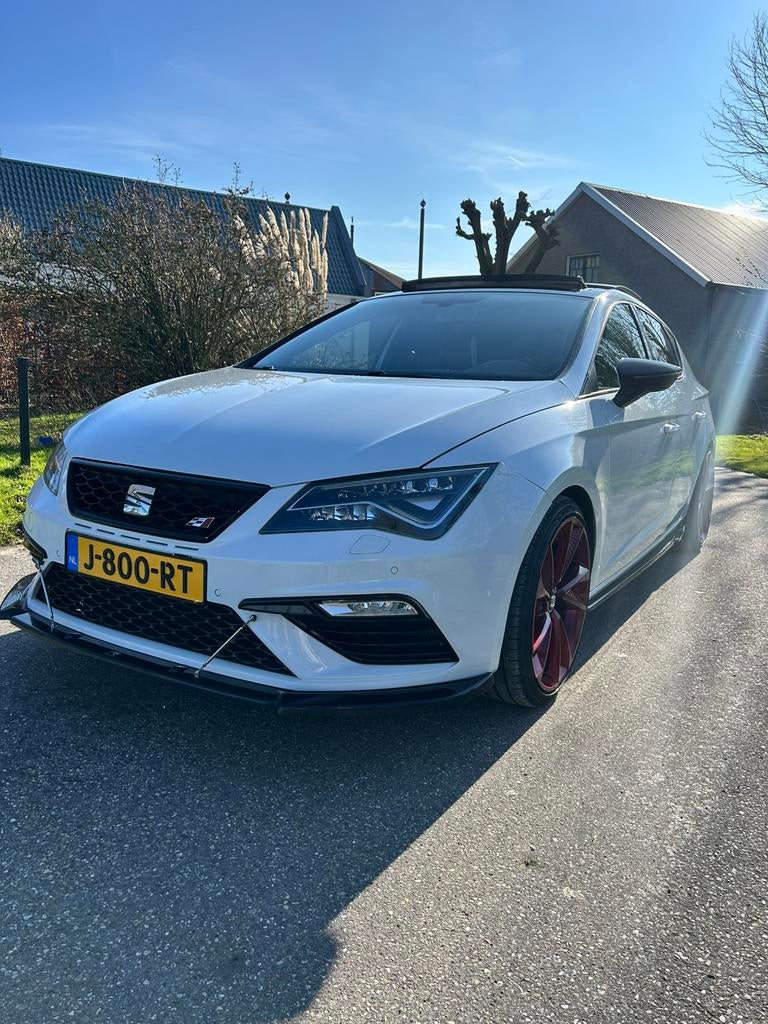 Seat Leon 2.0 TSI 206KW/280PK Dsg-6 2015 Wit, Auto's, Seat, Particulier, Leon, Benzine, D, Hatchback, Automaat, Geïmporteerd, Wit