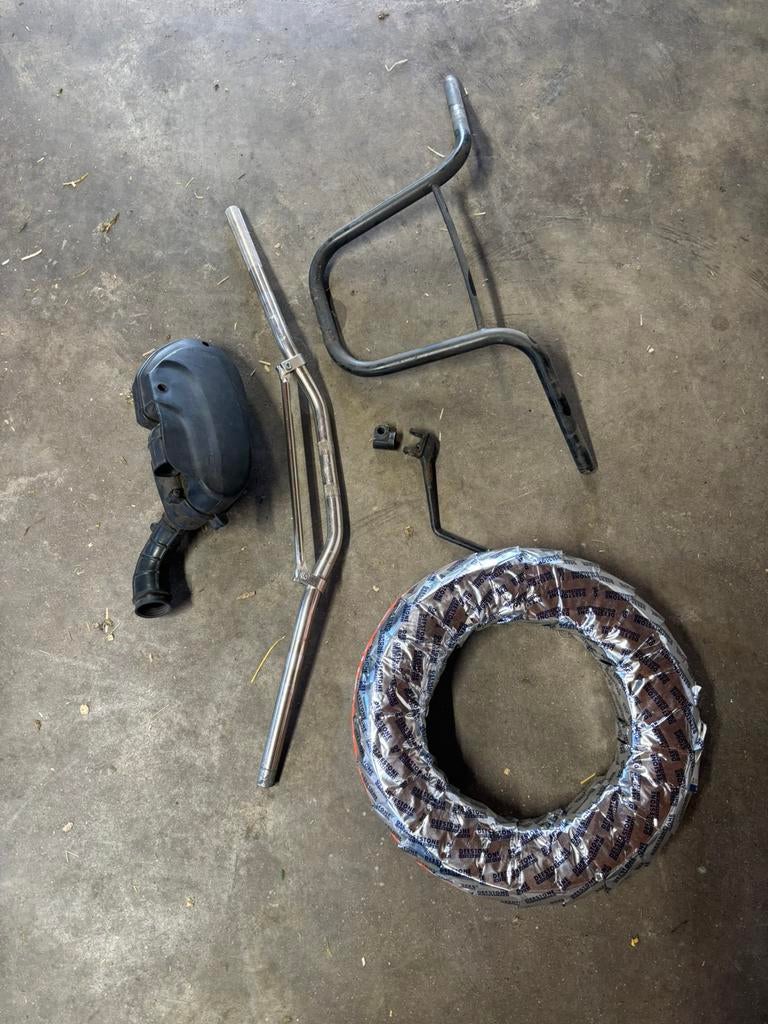 brommer/scooter onderdelen, Ophalen, Zo goed als nieuw, Staal