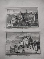 257/258 Vreeswijk aan de vaart Kopergravure 18e Eeuw dl 3, Antiek en Kunst, Kunst | Etsen en Gravures, Ophalen of Verzenden