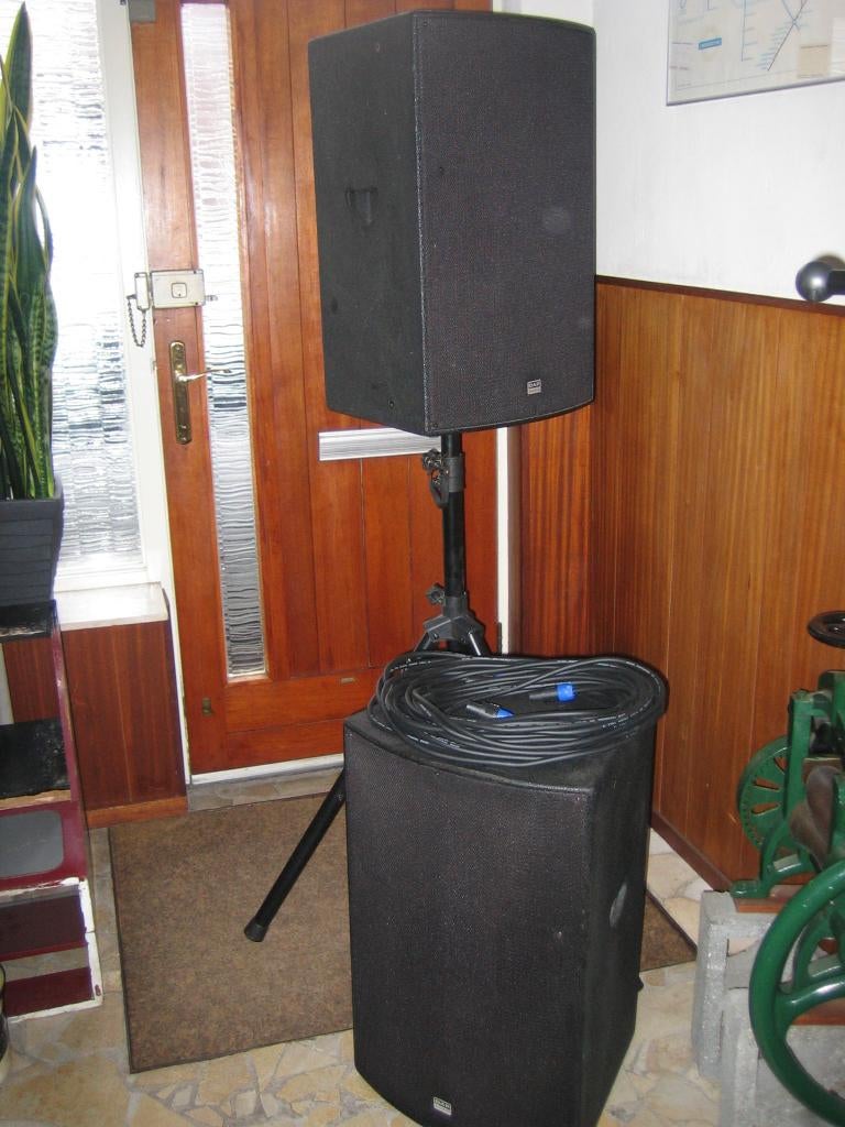 DAP DRX-15 luidsprekers compleet, Ophalen, Zo goed als nieuw, Audio