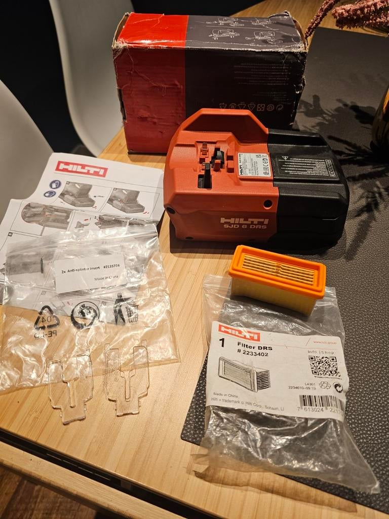Hilti SJD 6 DRS stofafzuiging voor decoupeerzagen, Doe-het-zelf en Verbouw, Gereedschap | Zaagmachines, Ophalen of Verzenden, Nieuw