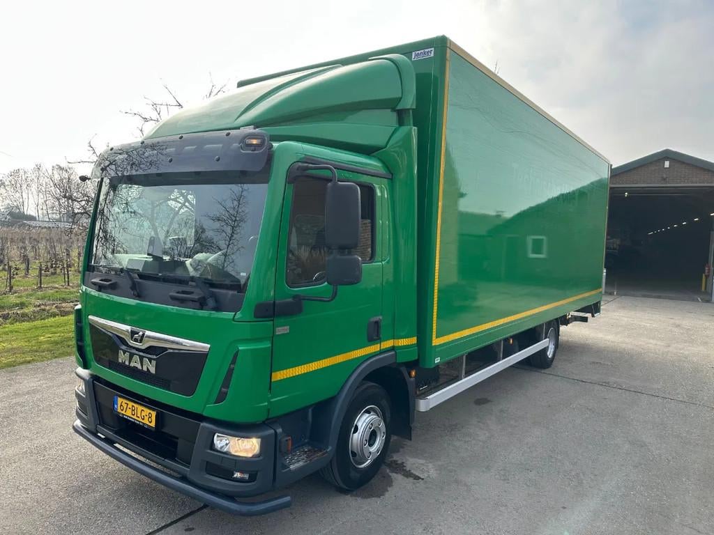 MAN TGL 10.180 / NL TRUCK / EURO6 / NEW TACHO / BOX+LIFT+SID, Auto's, Vrachtwagens, Bedrijf, Te koop, ABS, Achteruitrijcamera