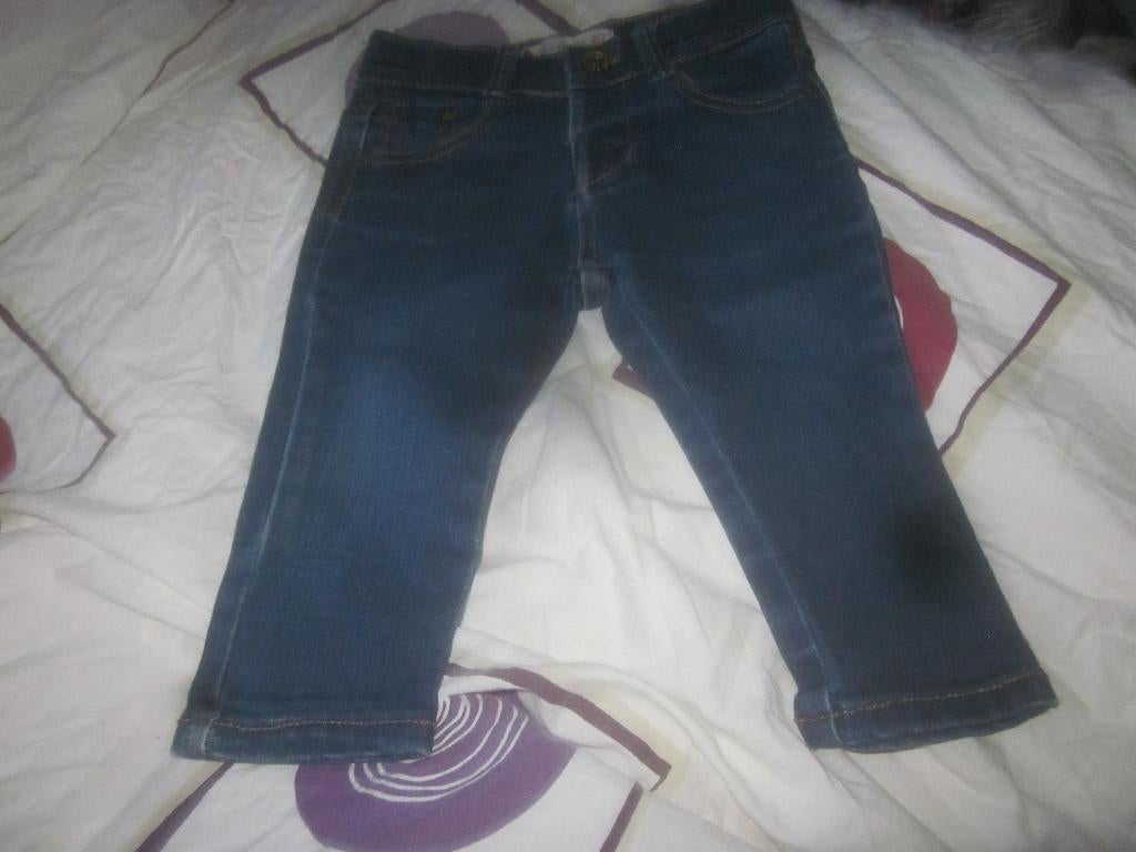 Mooi blauw spijkerbroekje Zara maat 74 zgan, Kinderen en Baby's, Babykleding | Maat 74, Broekje, ZARA, Ophalen of Verzenden, Zo goed als nieuw