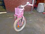 Roze kinderfiets 18 inch, Fietsen en Brommers, Fietsen | Kinderfietsjes, Ophalen, Gebruikt, 16 tot 20 inch, Overige merken