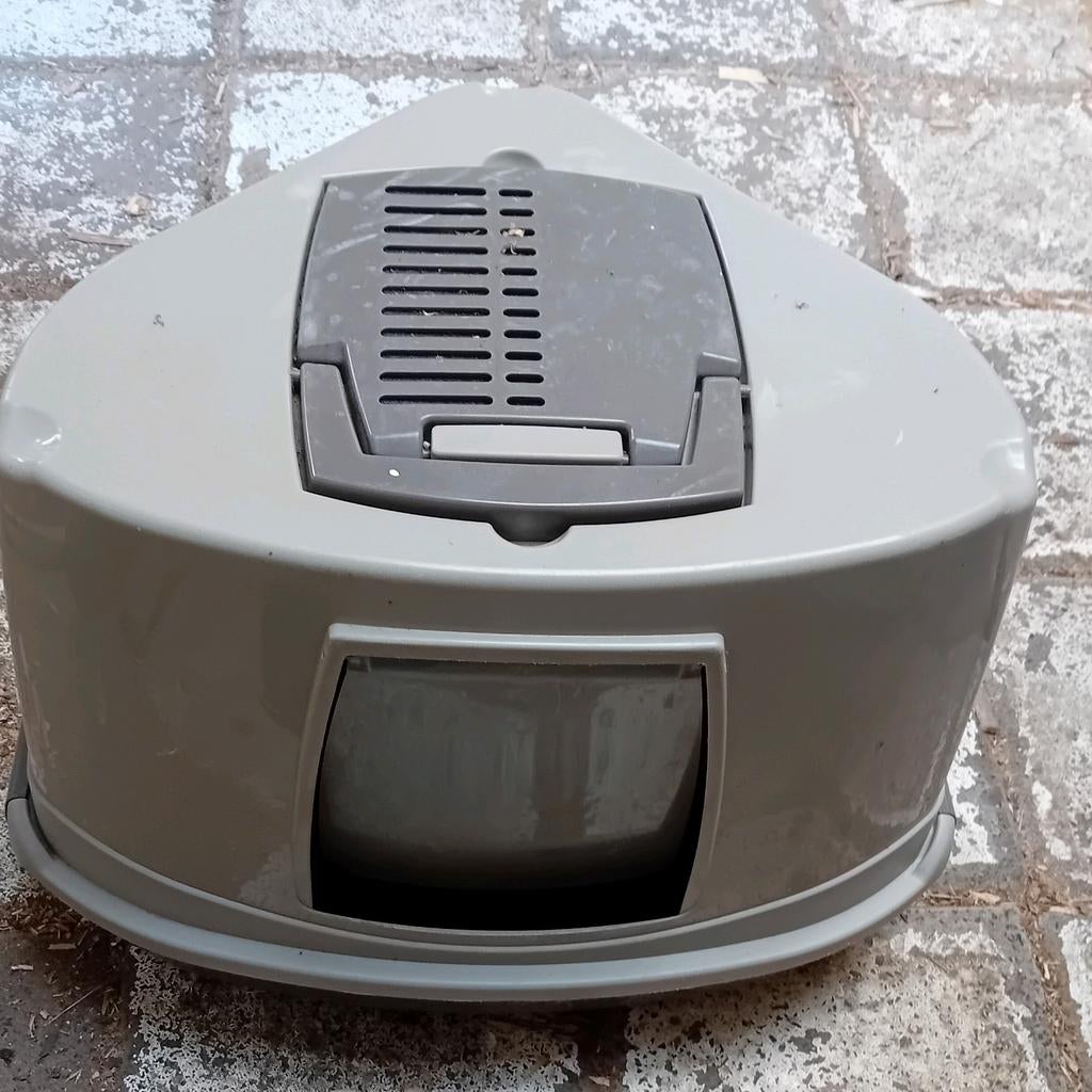 Gratis ophalen hoek kattenbak, Ophalen