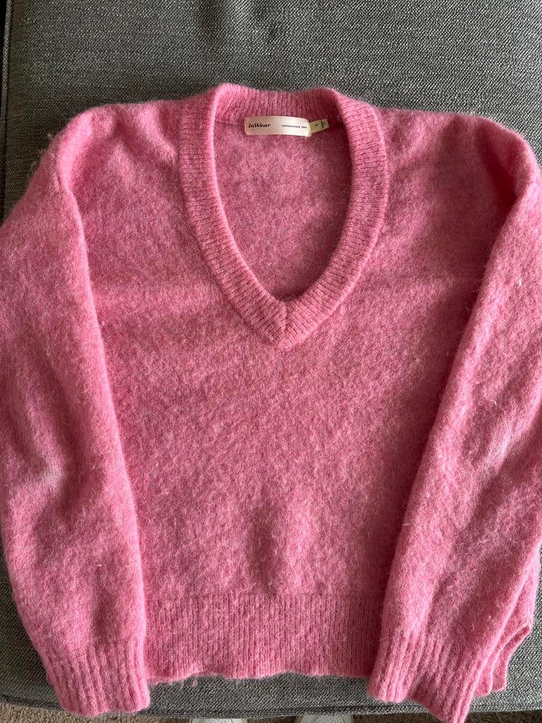 Roze wollen trui In Wear maat S, Ophalen of Verzenden, Gedragen, Maat 36 (S), Roze