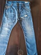 CLASSIC VINTAGE DIESEL KROOLEY SLIM CARROT DESTROY SIZE32/32, Diesel, Blauw, W32 (confectie 46) of kleiner, Ophalen of Verzenden
