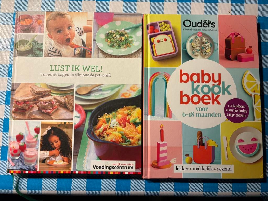 Twee baby kookboeken, Ophalen of Verzenden, Zo goed als nieuw, Gezond koken