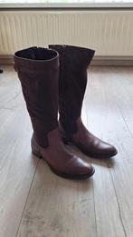 Zgan Helioform leren laarzen mt.38, Hoge laarzen, Bruin, Ophalen of Verzenden, Zo goed als nieuw