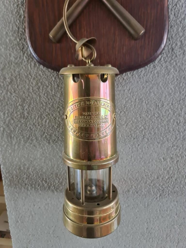 te koop oude mijnwerkers lampen, Ophalen of Verzenden, Gebruikt, Minder dan 50 cm