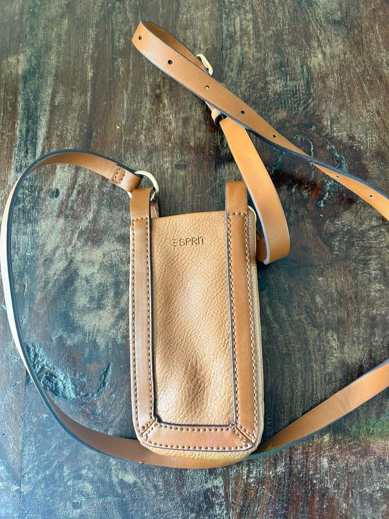 Gsm tasjes, Esprit ( bruin en zwart), Sieraden, Tassen en Uiterlijk, Portemonnees, Ophalen of Verzenden, Zo goed als nieuw, Overige kleuren