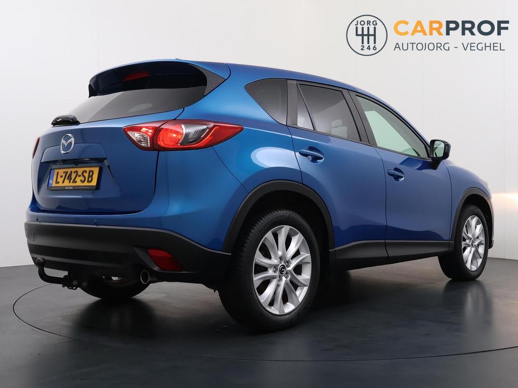 Mazda CX-5 2.0 4WD Trekhaak | LMV | Navigatie | Leder | Came, Auto's, Mazda, Euro 5, 15 km/l, Zwart, 4 cilinders
