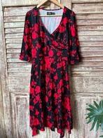 Dolly and Dotty zwart rode jurk maat 42, Maat 42/44 (L), Ophalen of Verzenden, Zo goed als nieuw, Rood