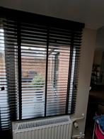 Zwarte houten jaloezie, 100 tot 150 cm, Zwart, Ophalen of Verzenden, Zo goed als nieuw