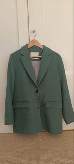 Yaya blazer Colbert tussenjas gevoerd jasje mt 40  turquois, Ophalen of Verzenden, Zo goed als nieuw, Maat 38/40 (M)