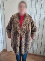 Nette vintage bontjas, maat M, 38-40, Ophalen of Verzenden, Zo goed als nieuw, Maat 38/40 (M), Bruin