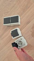 Nieuwe Kopp IP44 schakelaars en stopcontacten, Doe-het-zelf en Verbouw, Elektra en Kabels, Ophalen of Verzenden, Nieuw, Overige typen