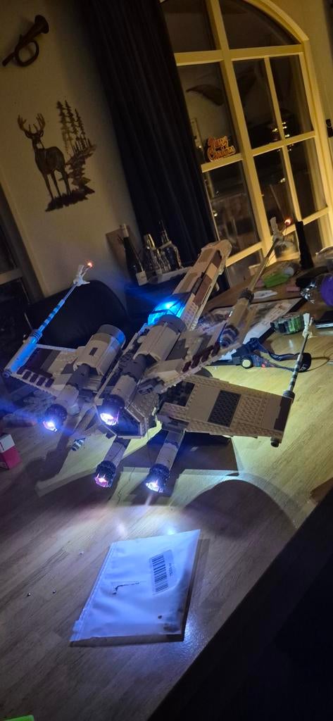 LEGO Star Wars X-Wing Fighter met verlichting, Ophalen, Gebruikt