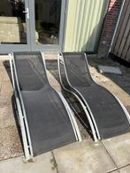Set van 2 ligstoelen, Ophalen, Gebruikt, Aluminium