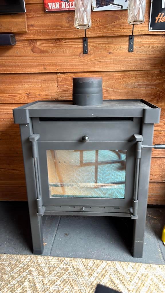 Nette Beaufort classic 8kw, Huis en Inrichting, Kachels, Ophalen, Gebruikt, Houtkachel, Vrijstaand