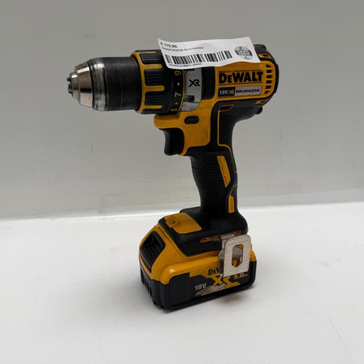 Dewalt DCD790 Boormachine | Met Garantie, Doe-het-zelf en Verbouw, Gereedschap | Boormachines, Zo goed als nieuw