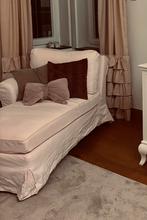 Bankje stoel fauteuil chaise lounge, Ophalen, Eenpersoons, 75 tot 100 cm, Zo goed als nieuw