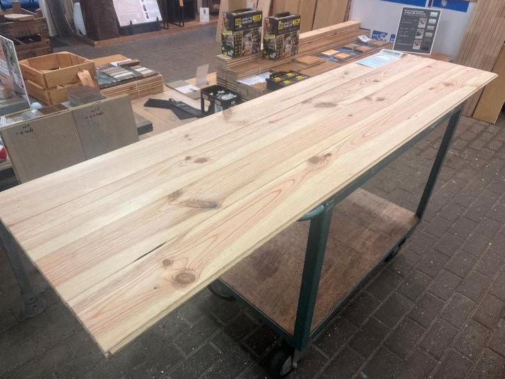 Grenen vloerdelen planken onbehandeld 18x140 AANBIEDING !!!, Huis en Inrichting, Stoffering | Vloerbedekking, Nieuw, Parket, 75 m² of meer