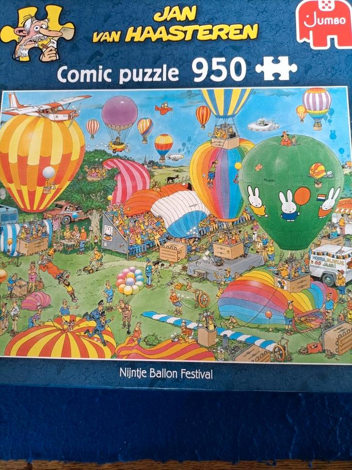 3 x Jan van Haasteren puzzels 950 stukjes, Hobby en Vrije tijd, Denksport en Puzzels, Zo goed als nieuw, 500 t/m 1500 stukjes