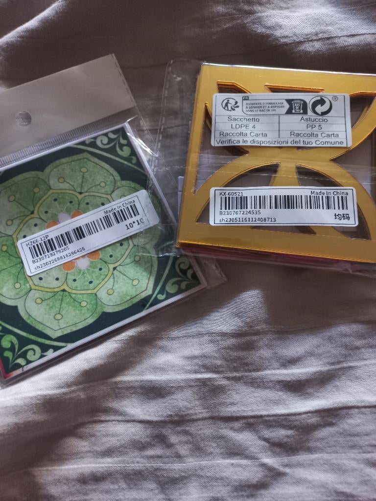 2 setjes decoratieve stickers - nieuw, Huis en Inrichting, Groen, Ophalen of Verzenden, Modern, Nieuw