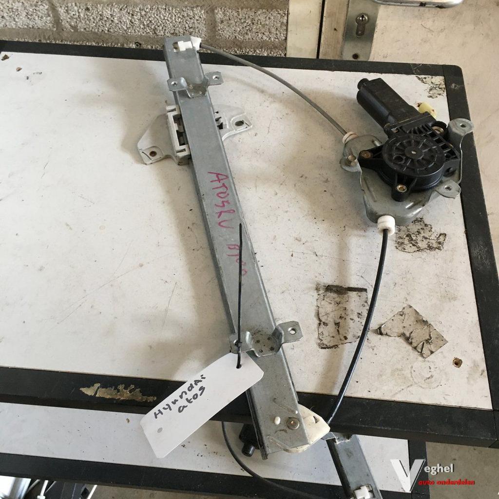 Hyundai Atos 2000 Elektr Raammechanisme Rechtsvoor, Auto-onderdelen, Ruiten en Toebehoren, Gebruikt, -, -, Ophalen of Verzenden