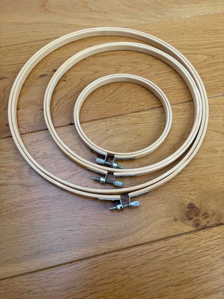 borduurringen, Hobby en Vrije tijd, Borduren en Borduurmachines, Ophalen of Verzenden, Nieuw, Handborduren, Onderdeel of Toebehoren