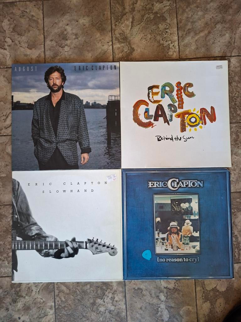 Eric Clapton - 4 Lp's gereserveerd, Ophalen of Verzenden, Zo goed als nieuw, 12 inch