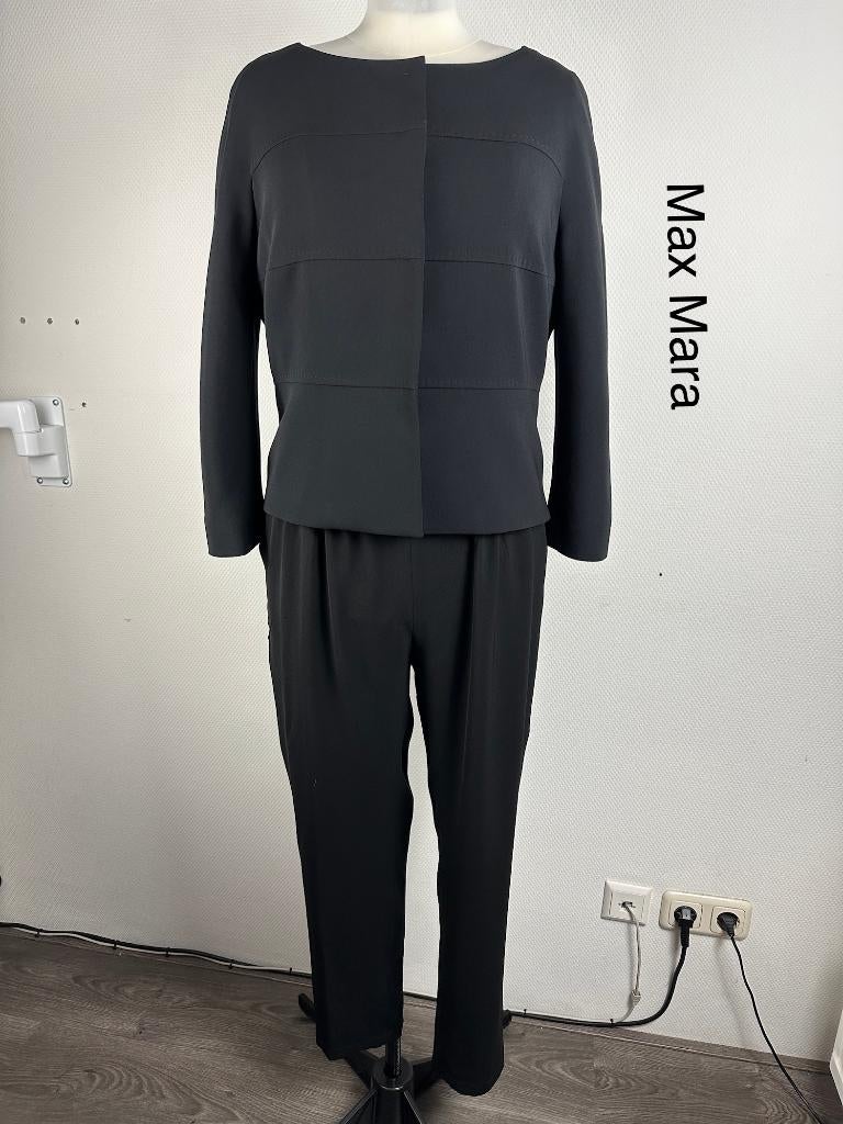 Max Mara Jumpsuit 2 items (mt: 46) 9,2/9427, Blauw, Max Mara, Maat 46/48 (XL) of groter, Max Mara