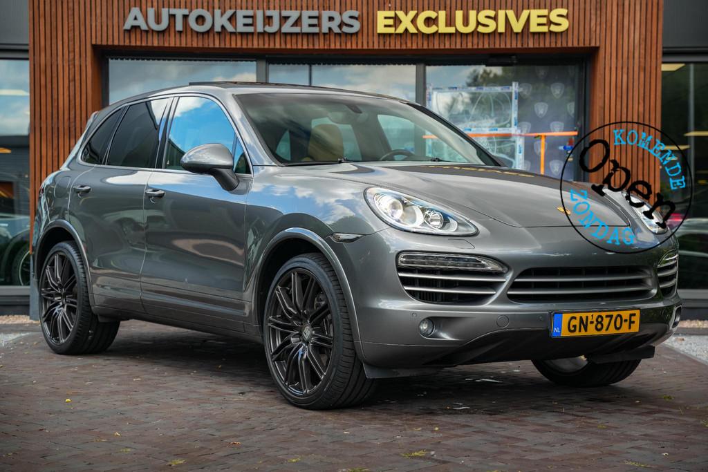 Porsche Cayenne 3.0 D Platinum Edition Panoramadak Leer Crui, Auto's, Porsche, Automaat, Gebruikt, 255 €/maand, Bedrijf