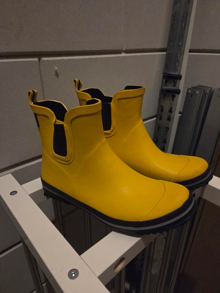 ANWB Gele Regenlaarsjes Maat 37 - Nieuwstaat, Caravans en Kamperen, Ophalen of Verzenden, Nieuw, Regenlaarzen, Dames