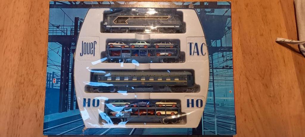 Jouef 754de treinset, Hobby en Vrije tijd, Modeltreinen | H0, Treinset, Gelijkstroom, Jouef, Ophalen of Verzenden