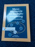 A. Marijs - Meso economie en bedrijfsomgeving, A. Marijs; W. Hulleman, Economie, Ophalen of Verzenden, Zo goed als nieuw