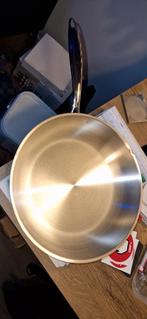 Nieuwe Koekenpan voor Inductie & Vaatwasser - Klein Deukje, Inductieplaat, Nieuw, Ophalen of Verzenden, Rvs