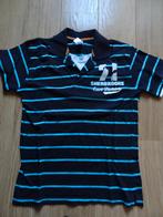 Donkerblauw Gestreept T-Shirt Maat 158/164, Kinderen en Baby's, Kinderkleding | Maat 158, Ophalen of Verzenden, Gebruikt, Jongen